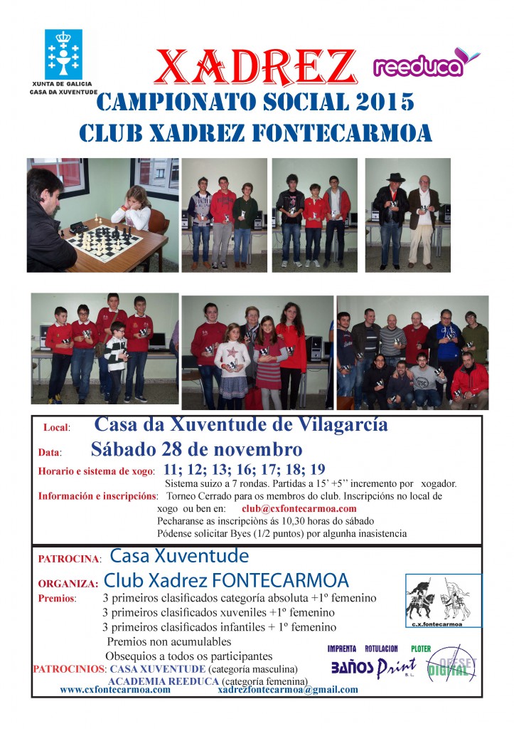 CARTEL TORNEO SOCIAL ABSOLUTO 2015