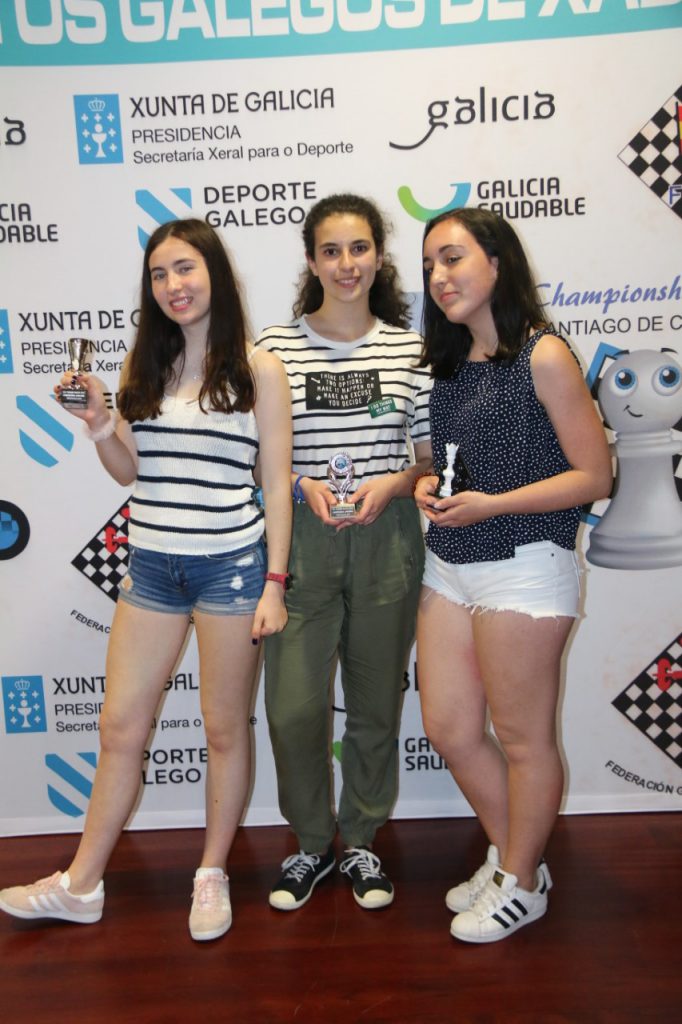 PODIUM FEMENINO RAPIDAS